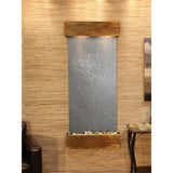 Adagio Indoor Waterfall, Wall-Mounted with Light | 69" x 30" | Inspiration Falls