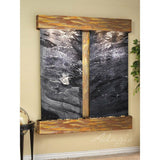 Adagio Indoor Waterfall, Wall-Mounted with Light | 40.25" x 61" | Cottonwood Falls