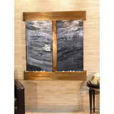 Adagio Indoor Waterfall, Wall-Mounted with Light | 24.25" x 50" | Aspen Falls