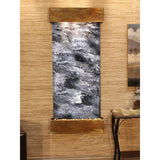 Adagio Indoor Waterfall, Wall-Mounted with Light | 69" x 30" | Inspiration Falls