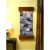 Adagio Indoor Waterfall, Wall-Mounted with Light | 54" x 25" | Cascade Springs