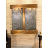 Adagio Indoor Waterfall, Wall-Mounted with Light | 24.25" x 50" | Aspen Falls