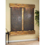 Adagio Indoor Waterfall, Wall-Mounted with Light | 40.25" x 61" | Cottonwood Falls