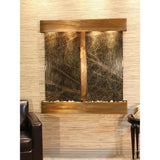 Adagio Indoor Waterfall, Wall-Mounted with Light | 24.25" x 50" | Aspen Falls