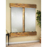 Adagio Indoor Waterfall, Wall-Mounted with Light | 40.25" x 61" | Cottonwood Falls