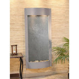 Adagio Indoor Waterfall, Wall-Mounted with Light | 69" x 32" | Pacifica Waters