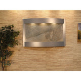 Adagio Indoor Waterfall, Wall-Mounted with Light | 35" x 54" | Calming Waters