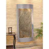 Adagio Indoor Waterfall, Wall-Mounted with Light | 69" x 32" | Pacifica Waters