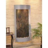 Adagio Indoor Waterfall, Wall-Mounted with Light | 69" x 32" | Pacifica Waters