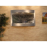 Adagio Indoor Waterfall, Wall-Mounted with Light | 35" x 54" | Calming Waters