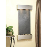 Adagio Indoor Waterfall, Wall-Mounted with Light | 54" x 25" | Cascade Springs