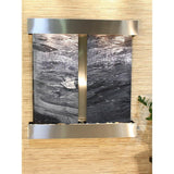 Adagio Indoor Waterfall, Wall-Mounted with Light | 24.25" x 50" | Aspen Falls