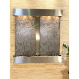 Adagio Indoor Waterfall, Wall-Mounted with Light | 24.25" x 50" | Aspen Falls