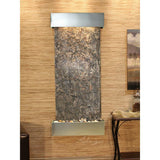 Adagio Indoor Waterfall, Wall-Mounted with Light | 69" x 30" | Inspiration Falls