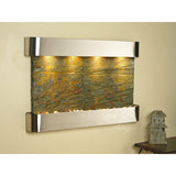 Adagio Indoor Waterfall, Wall-Mounted with Light | 35" x 52" | Sunrise Springs