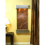 Adagio Indoor Waterfall, Wall-Mounted with Light | 54" x 25" | Cascade Springs