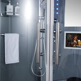 Maya Bath Grey Platinum Superior Steam Shower (103)