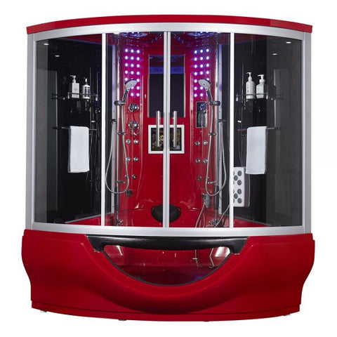 Maya Bath Red Platinum Superior Steam Shower (104)