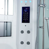 Maya Bath White Platinum Superior Steam Shower (101)