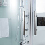 Maya Bath White Platinum Superior Steam Shower (101)