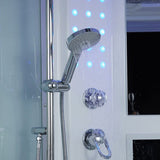 Maya Bath White Platinum Superior Steam Shower (101)