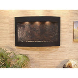 Adagio Indoor Waterfall, Wall-Mounted with Light | 35" x 54" | Calming Waters