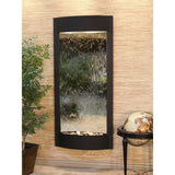 Adagio Indoor Waterfall, Wall-Mounted with Light | 69" x 32" | Pacifica Waters