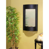 Adagio Indoor Waterfall, Wall-Mounted with Light | 36" x 21" | Serene Waters