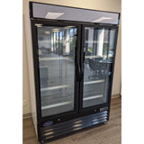 Valpro VP2F-48HC, Two Glass Door 54" Merchandiser Freezer, 48 cu.ft.