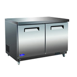 Valpro VPUCF48, Two Door 48" Undercounter Freezer, 12 cu.ft.