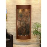 Adagio Indoor Waterfall, Wall-Mounted with Light | 69" x 32" | Pacifica Waters