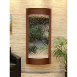 Adagio Indoor Waterfall, Wall-Mounted with Light | 69" x 32" | Pacifica Waters