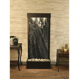 Adagio Indoor Waterfall, Freestanding with Light | 70" x 31" | Harmony River