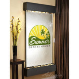 Adagio Indoor Waterfall, Wall-Mounted with Light | 40" x 74" | Summit Falls