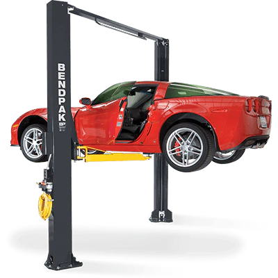 10,000 Lb BendPak XPR-10AS 2- Post Car Lift