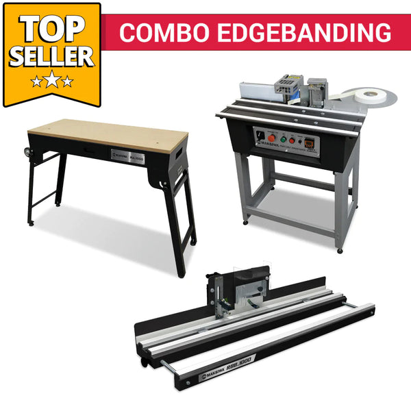 Maksiwa Combo - Edgebander CBC.E + Edge Trimmer RBB.1000 + Workbench MA.1000