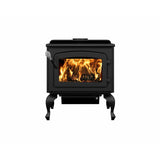 Drolet Escape 1800 Wood Stove on Legs Black Door DB03105