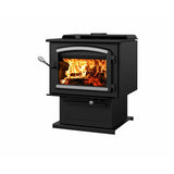 Drolet Escape 2100 Wood Stove With Brushed Nickel Trims DB03131