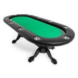 BBO Poker Tables Elite Poker Table With Black Racetrack