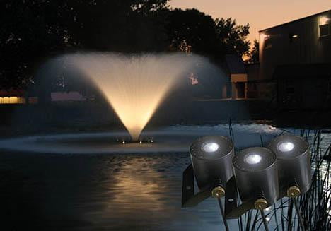 Kasco LED - 3 Light Kit (Light Kit Only) Kasco 3 LED Light Fountain Lighting Kit