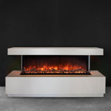 Modern Flames Landscape Pro Multi 96" Multi-Sided Built-In Electric Fireplace - LPM-9616