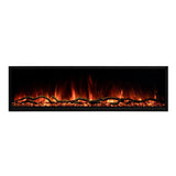 Modern Flames Landscape Pro Slim 44" Single-Sided Built-In Electric Fireplace - LPS-4414