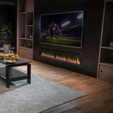 Modern Flames Orion Slim 76" Single-Sided Heliovision Virtual Electric Fireplace - OR76-SLIM