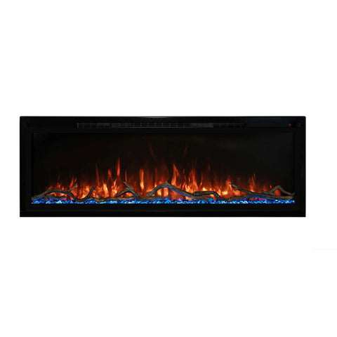 Modern Flames Spectrum Slimline 60" Ultra-Slim Build-In Electric Fireplace - SPS-60B