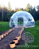 Greenhouse Dome | Clear Geodesic Dome | Phoenix Domes