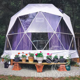 DELUXE | 4-Season Glamping Geodesic Dome Package | Phoenix Domes