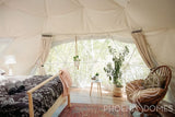 DELUXE | 4-Season Glamping Geodesic Dome Package | Phoenix Domes