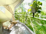 DELUXE | 4-Season Glamping Geodesic Dome Package | Phoenix Domes