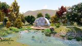 Glass/Hard Panel Dome | Geodesic Dome | Phoenix Domes