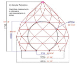 Patio Zome | Clear Geodesic Dome | Phoenix Domes